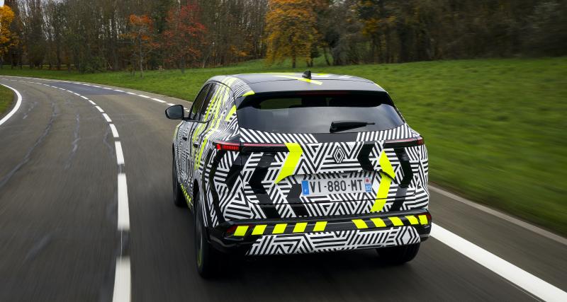 Le futur Renault Austral (2022) sous camouflage