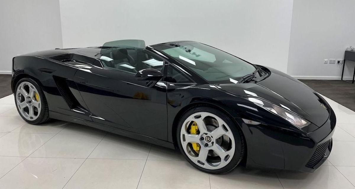 L'ex-Lamborghini Gallardo de Wayne Rooney est à vendre