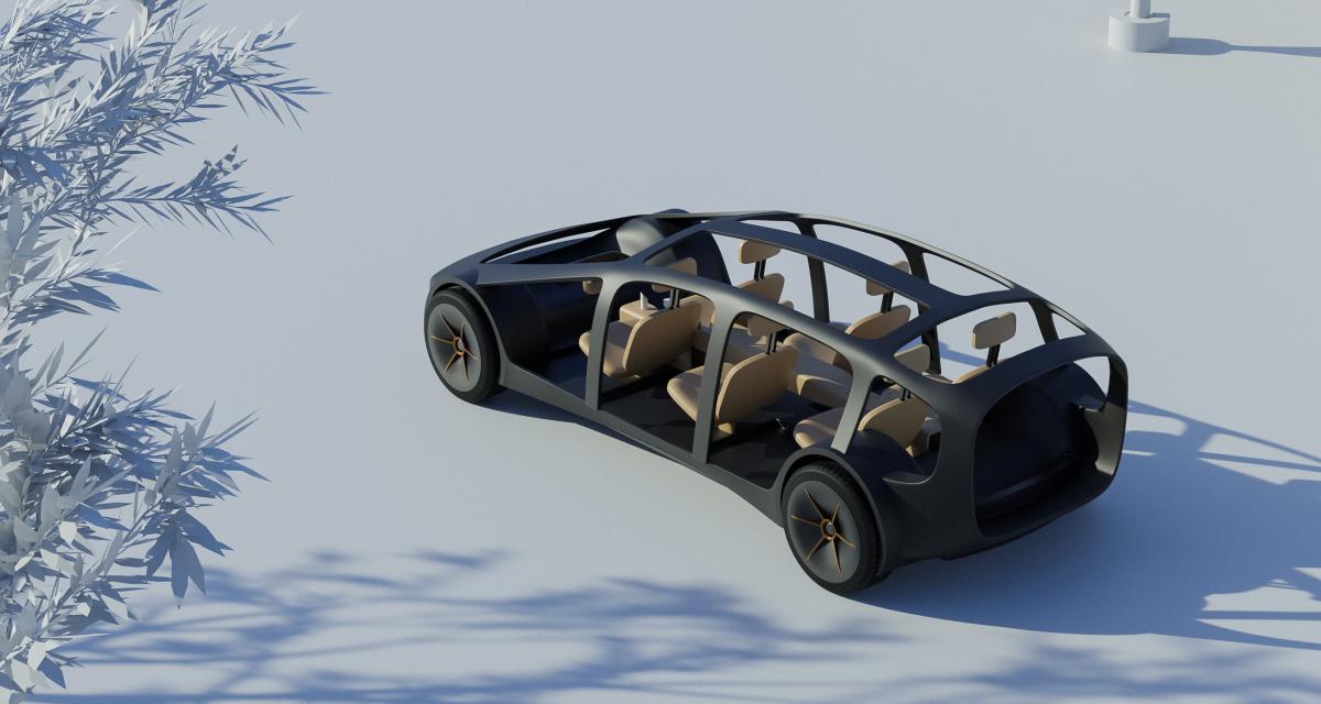 Ce concept car électrique à partager veut remplacer les vols intérieurs