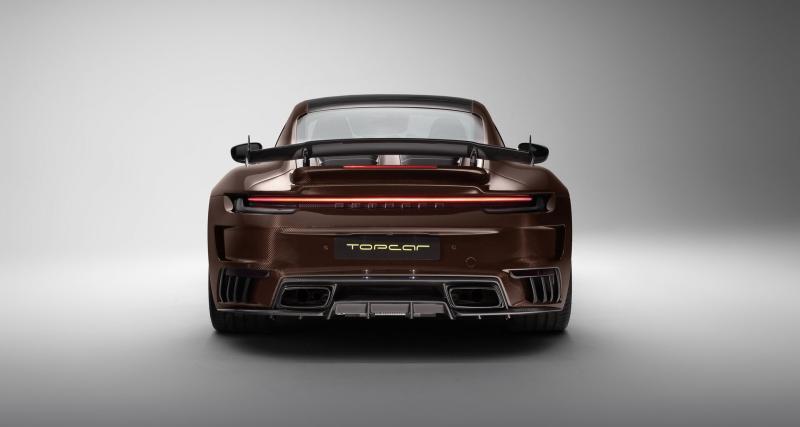 The Porsche 911 Turbo S modified by the tuner Topcar