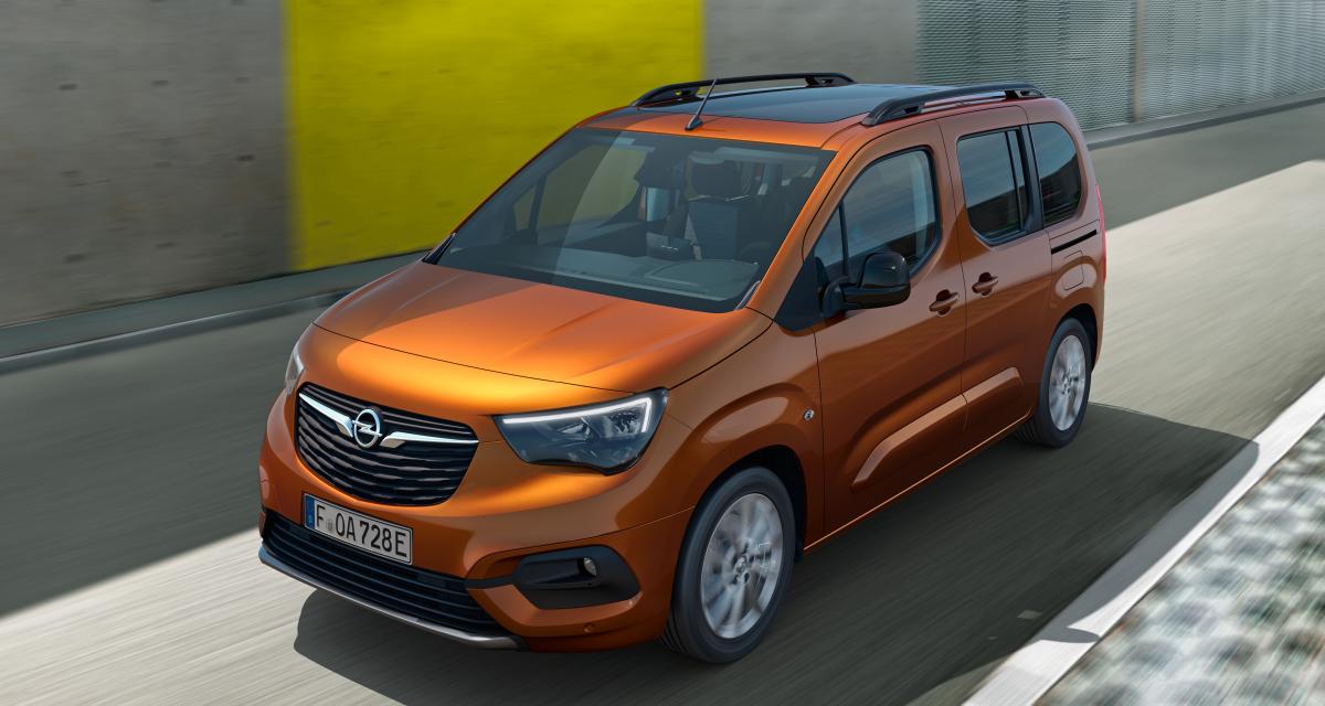 Les Opel Combo Life, Vivaro Combi et Zafira Life sont désormais uniquement proposés en électrique