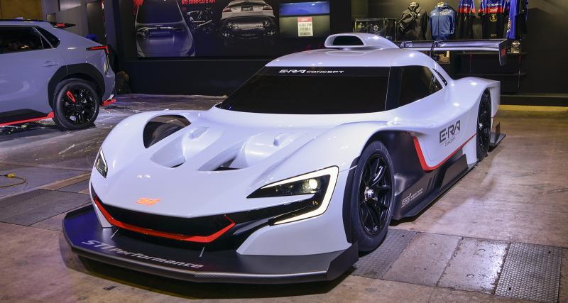  - Subaru STI E-RA (2022) : la voiture de course électrique qui développe plus de 1 000 chevaux !