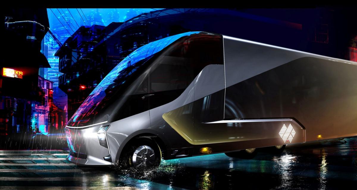 Électrique et autonome, le camion du futur est dessiné par Pininfarina