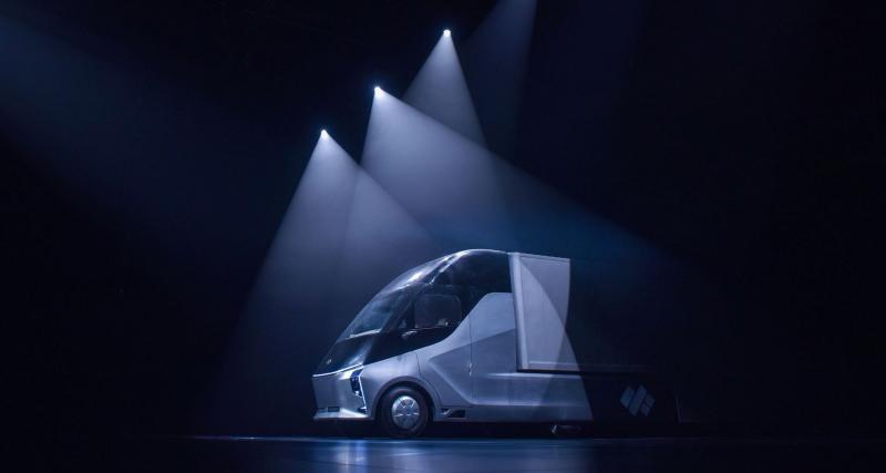 Électrique et autonome, le camion du futur est dessiné par Pininfarina - Le camion Xingtu de Deepway