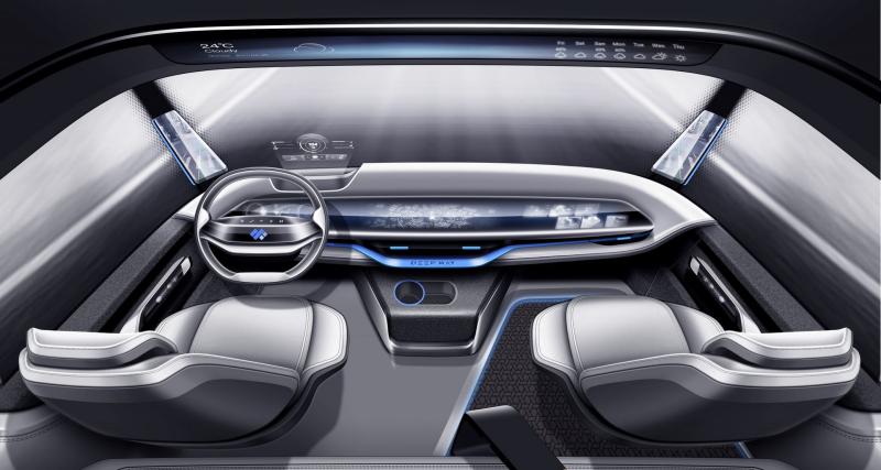 Électrique et autonome, le camion du futur est dessiné par Pininfarina - Le camion Xingtu de Deepway
