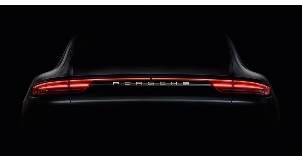 Nouvelle Porsche Panamera : première image