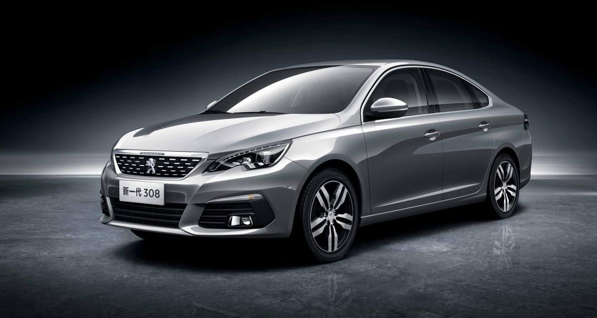 Peugeot 308 Sedan : une malle pour la Chine