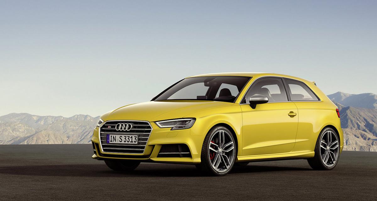 Audi A3 (2016) : restylage et nouveaux moteurs