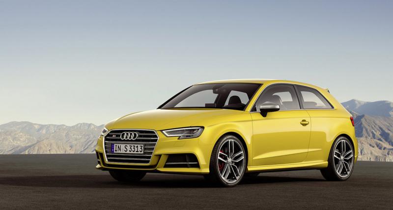  - Audi A3 (2016) : restylage et nouveaux moteurs