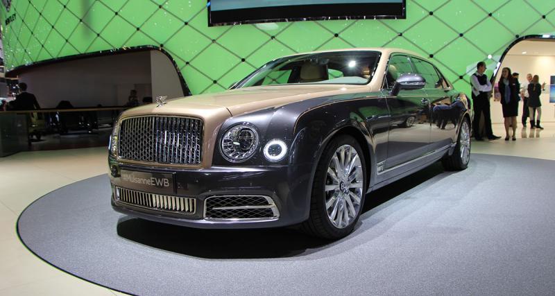  - Genève 2016 en direct : la Bentley Mulsanne restylée