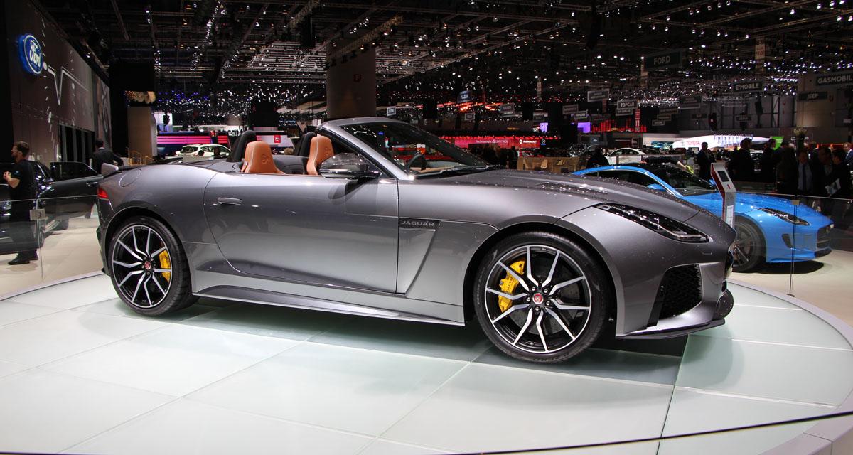 Salon de Genève en direct : Jaguar F-Type SVR