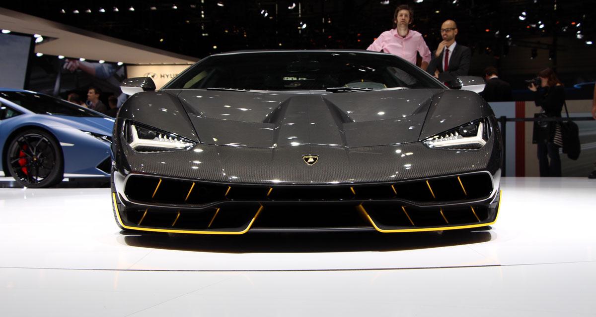 Salon de Genève en direct : toutes les photos de la Lamborghini Centenario