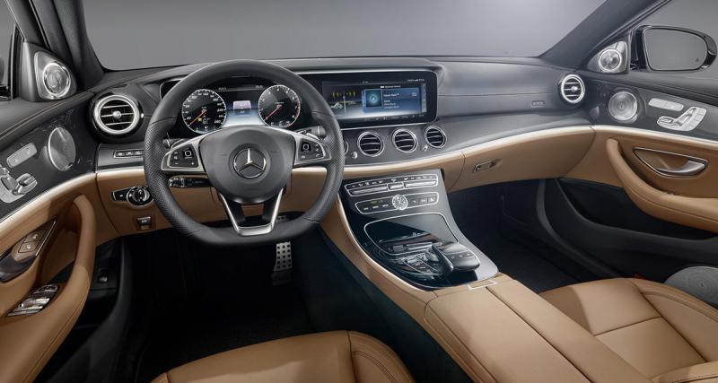  - Mercedes Classe E 2016 : l'intérieur dévoilé