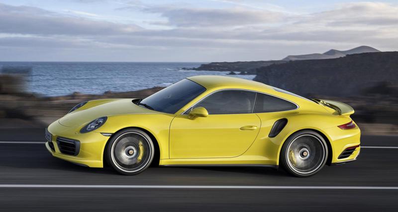  - Porsche 911 Turbo : encore plus de puissance pour 2016