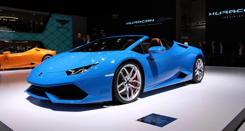  - Salon de Francfort 2015 : Lamborghini Huracan Spyder