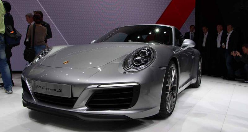  - Salon de Francfort en direct : Porsche 911 restylée (2016)