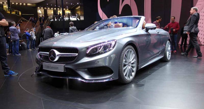  - Salon de Francfort en direct : Mercedes Classe S Cabriolet