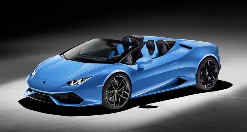  - Salon de Francfort en direct : Lamborghini Huracan Spyder
