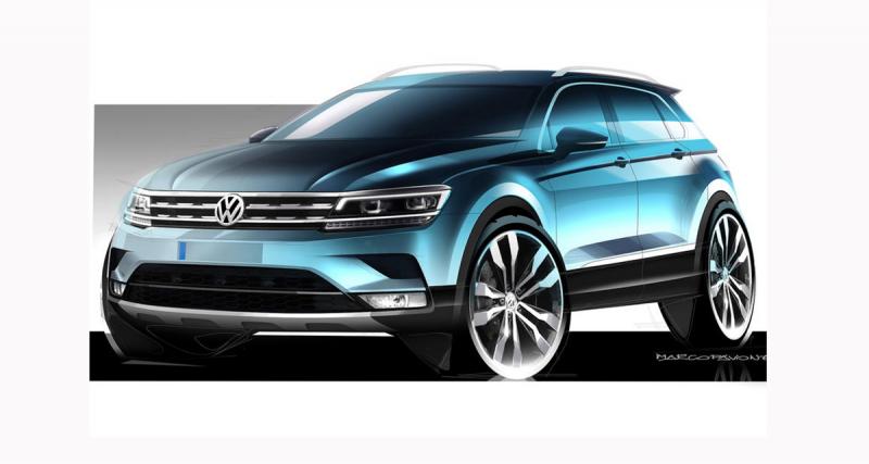  - Nouveau Volkswagen Tiguan : dévoilé ce soir à Francfort