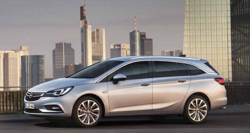 Opel Astra Sports Tourer : le break sera aussi à Francfort