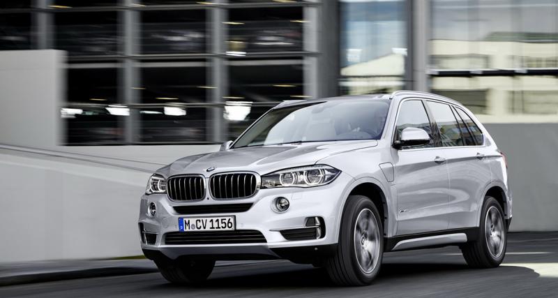  - BMW X5 xDrive40e : 3,3 l/100 km pour l'hybride rechargeable