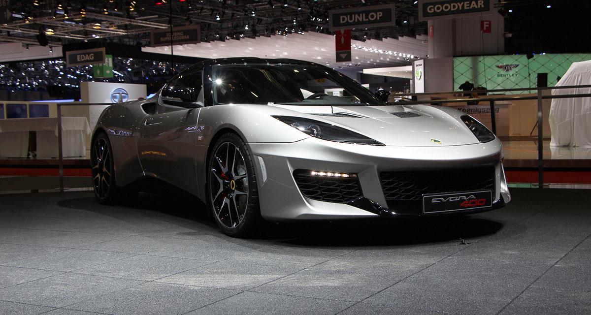 Salon de Genève 2015 : Lotus Evora 400
