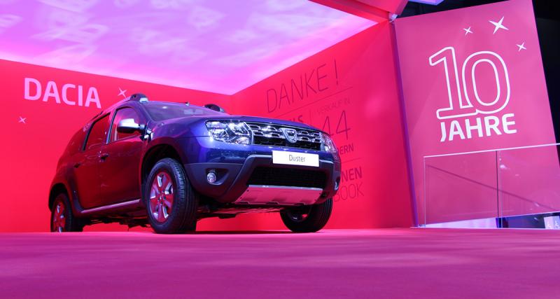  - Salon de Genève 2015 : Dacia lance une série limitée Anniversaire