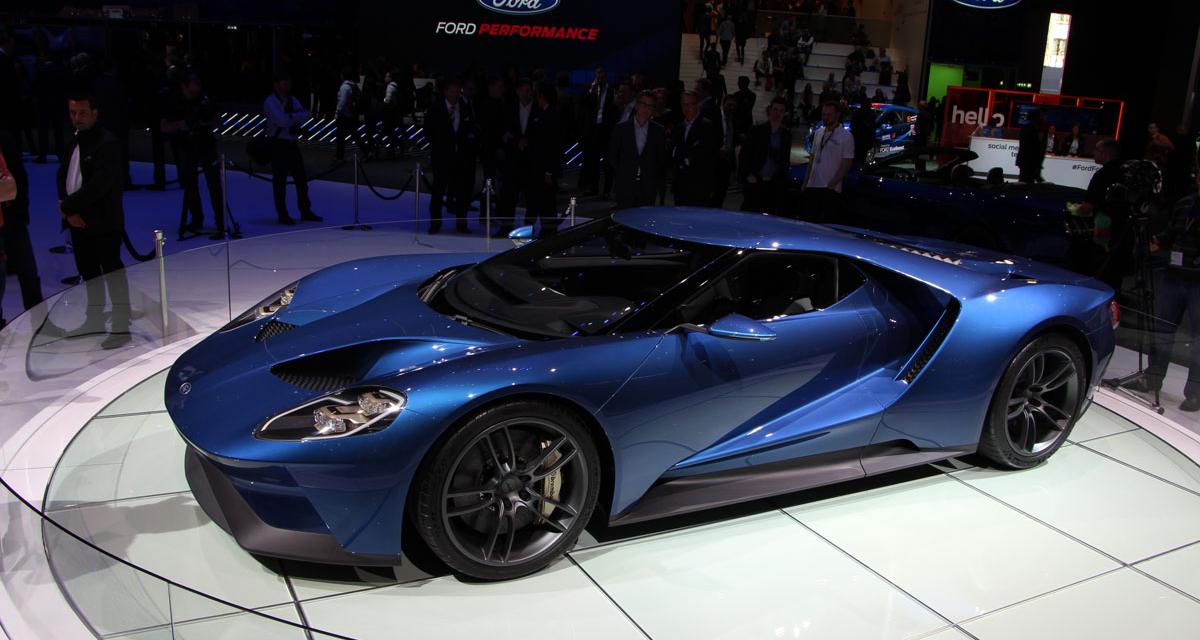 En direct du salon de Genève 2015 : Ford GT