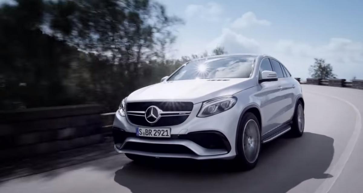 Vidéo : le Mercedes GLE Coupé 63 AMG en action