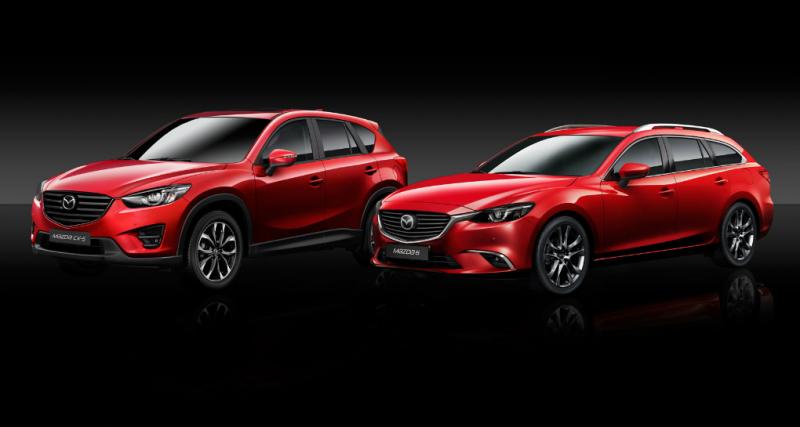  - Les Mazda6 et CX-5 restylés pour Genève 2015