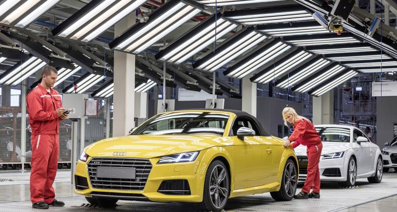  - Audi TT Roadster : la production démarre