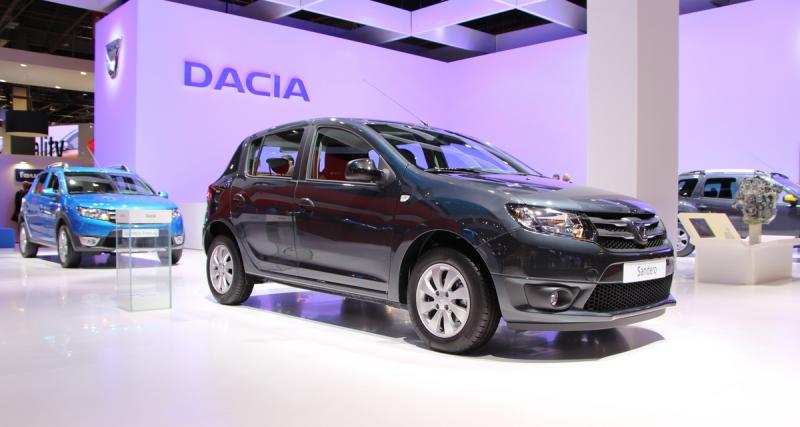  - Mondial de l'Automobile 2014 : Dacia Sandero Black Touch
