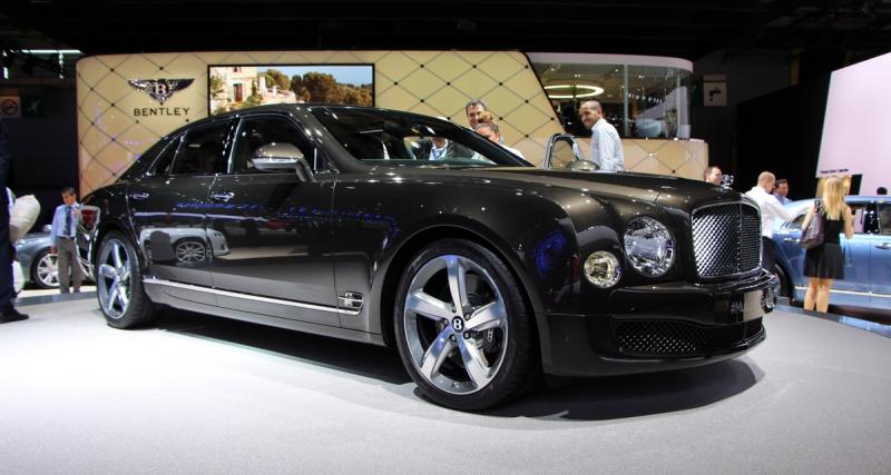  - Mondial de l'Automobile 2014 : Bentley Mulsanne Speed