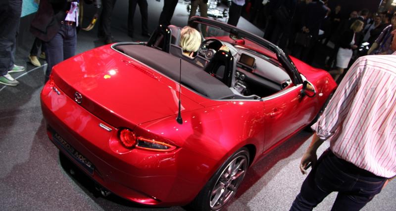  - Mondial de l'Auto en direct : nouvelle Mazda MX-5