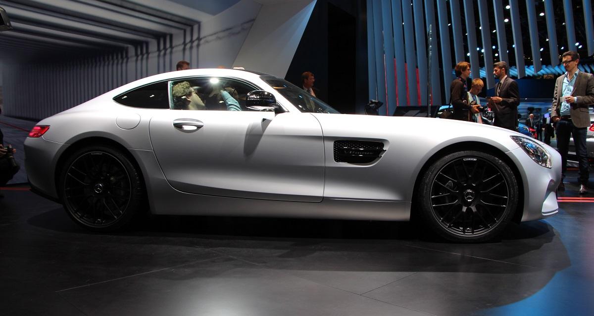 En direct du Mondial de l'Auto 2014 : Mercedes AMG GT