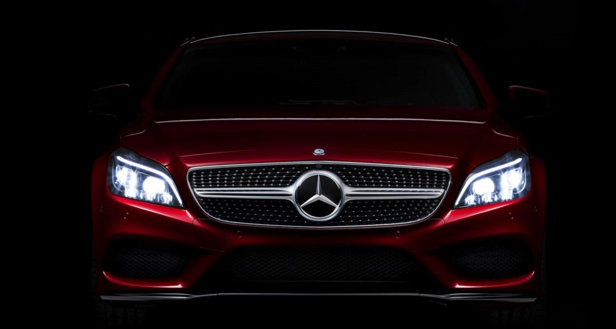 L'éclairage de la prochaine Mercedes CLS en détail