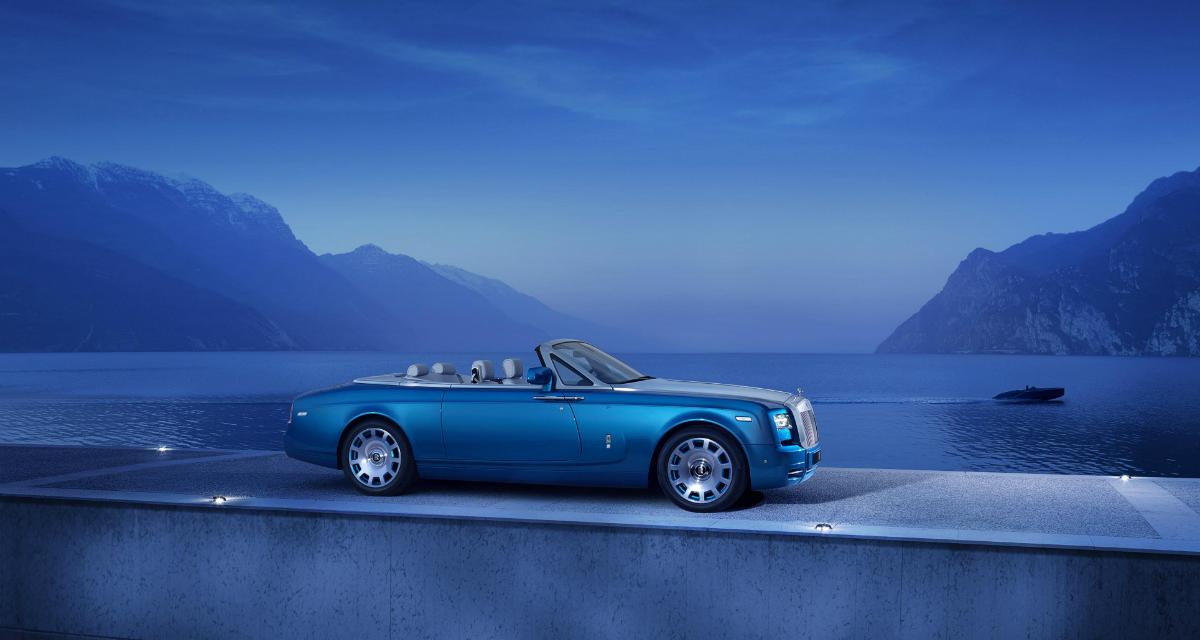 Rolls-Royce Phantom : la Drophead Coupé Waterspeed Collection à la Villa d'Este