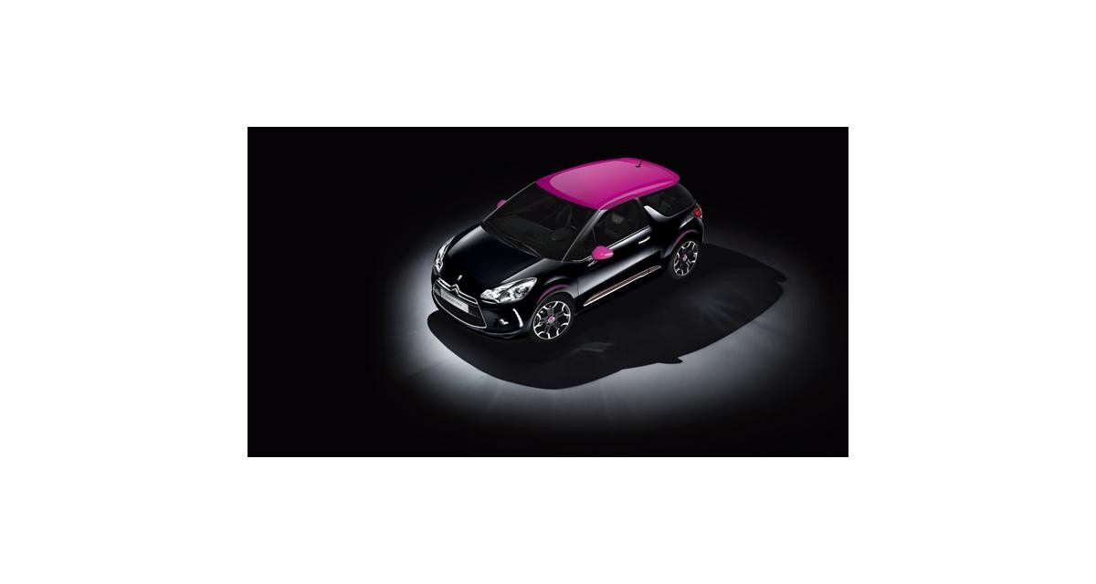 Citroën DS3 Dark Rose : la vie en (noir et) rose