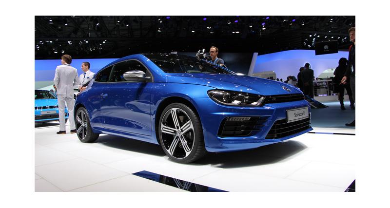  - Salon de Genève 2014 : la Volkswagen Scirocco restylée en direct