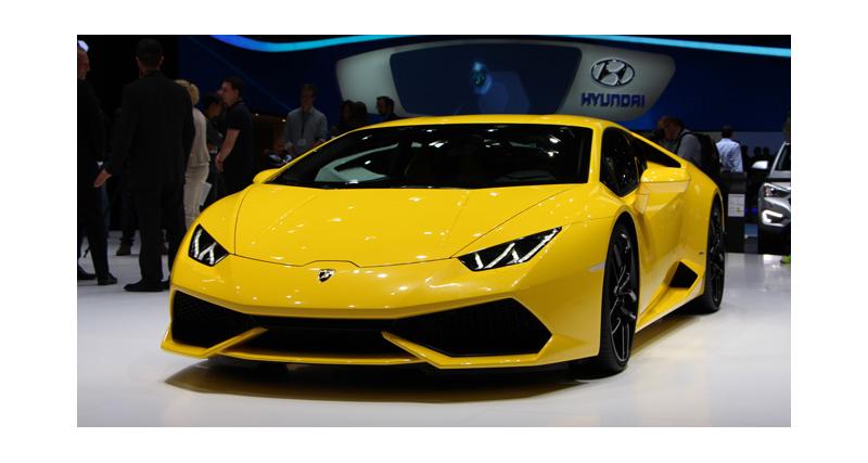  - Salon de Genève 2014 : la Lamborghini Huracan en direct