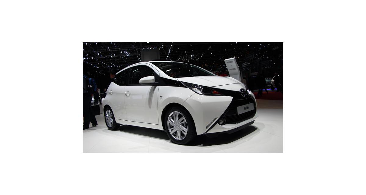 Salon de Genève : les photos de la nouvelle Toyota Aygo