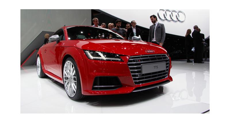  - Salon de Genève 2014 : la nouvelle Audi TTS en direct
