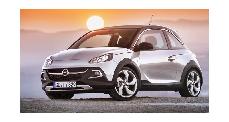  - Opel Adam Rocks : le modèle de série à Genève