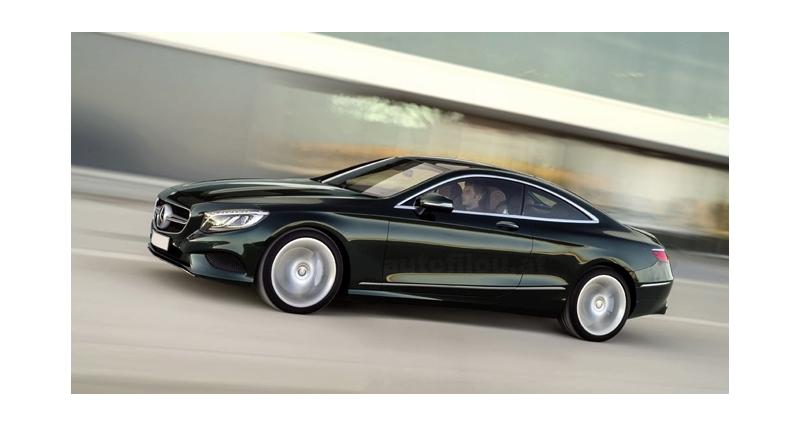  - Mercedes Classe S Coupé : première image officielle