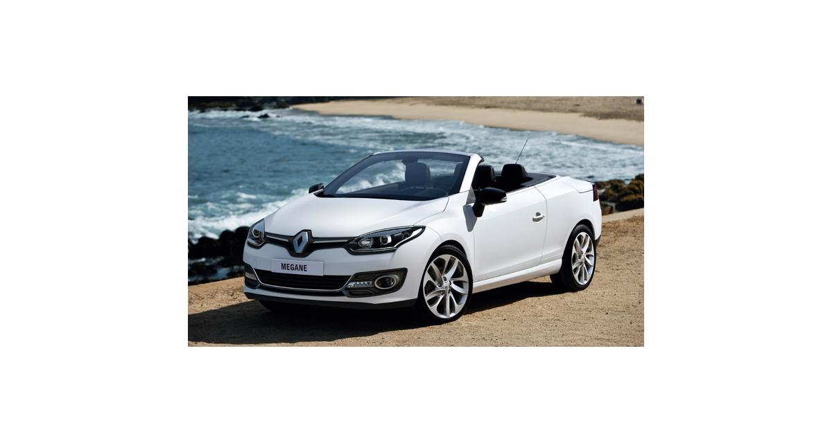 Renault Mégane CC restylée (2014) : la gamme et les tarifs
