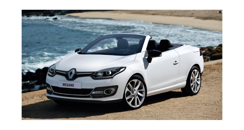  - Renault Mégane CC restylée (2014) : la gamme et les tarifs