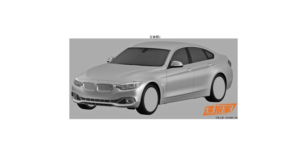 BMW Série 4 : premières images de la version Gran Coupé 