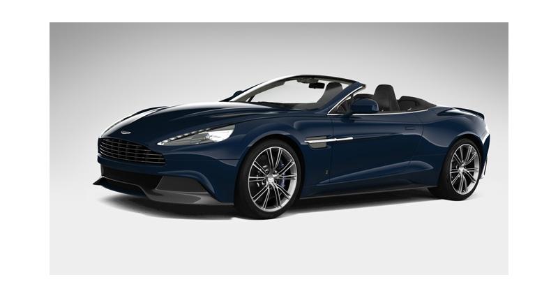  - Aston Martin Vanquish Volante Neiman Marcus Edition : un cabriolet sous le sapin