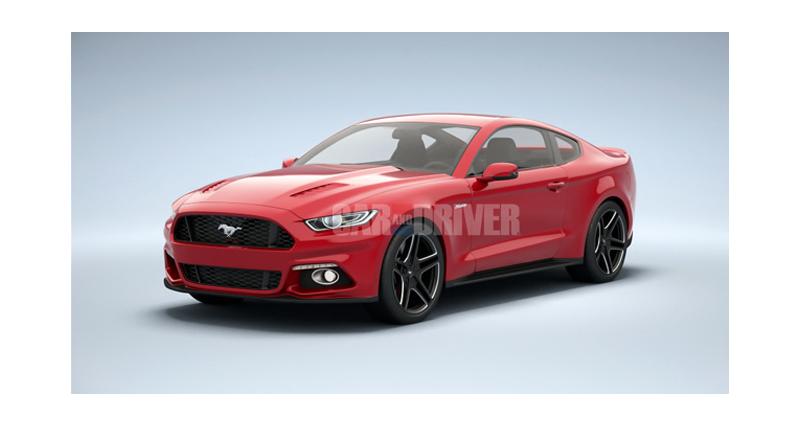  - Ford Mustang : les images presque définitives du nouveau modèle