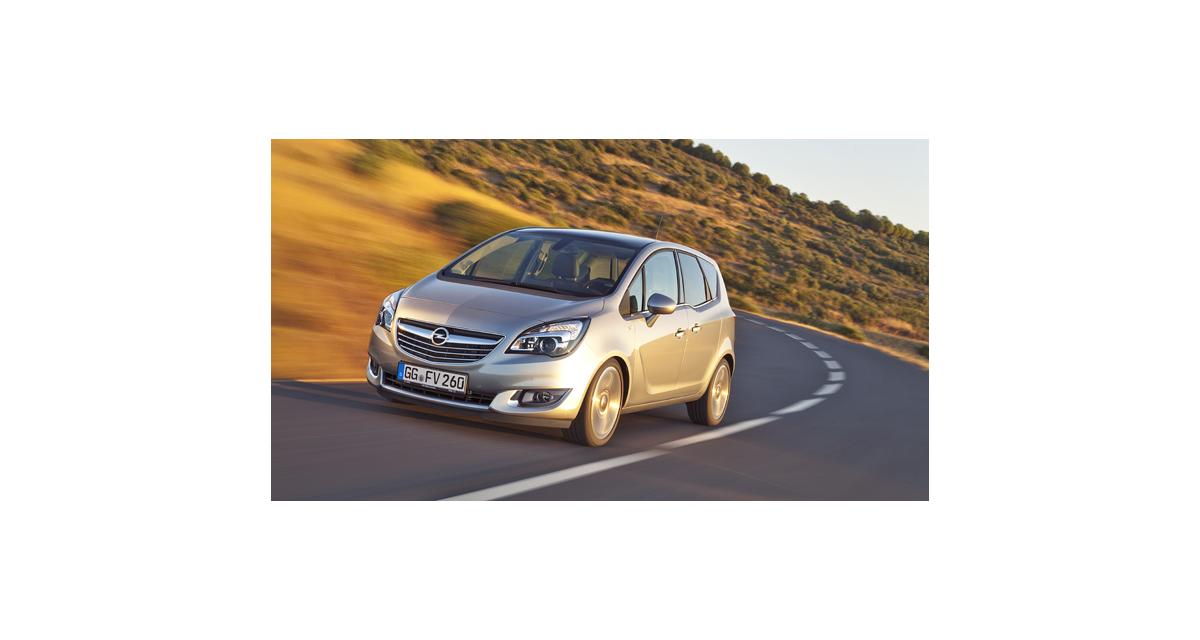 Opel Meriva restylé : nouveau coeur